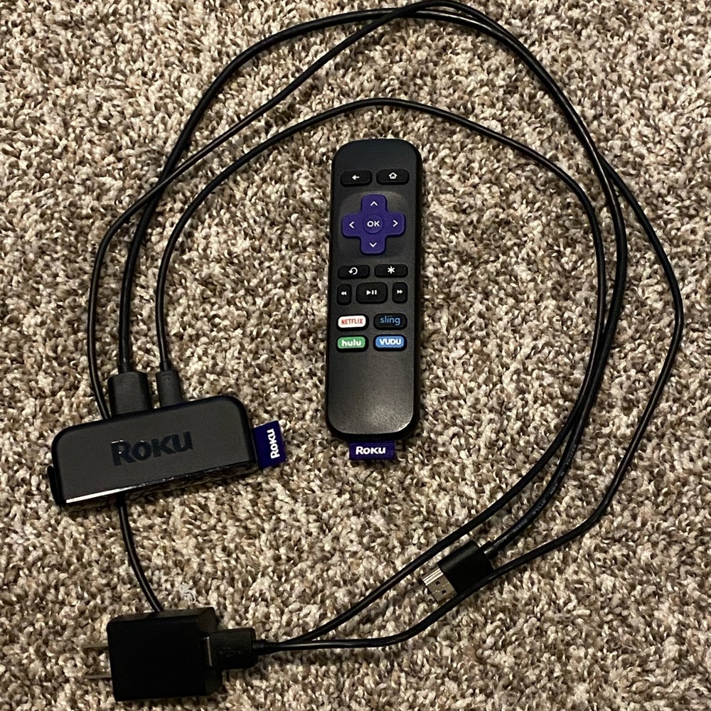Roku Black Streaming Device with Remote
